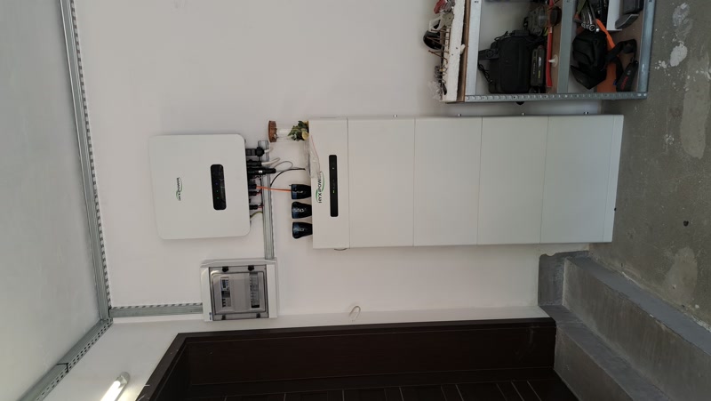 Magazyn energii 10 kWh w domu jednorodzinnym pod Krakowem, bateria LFP w kotłowni